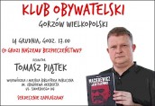 Klub Obywatelski zaprasza na kolejne spotkanie