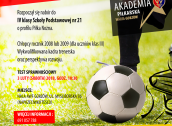 Trwają zapisy do klas piłkarskich Warty Gorzów!