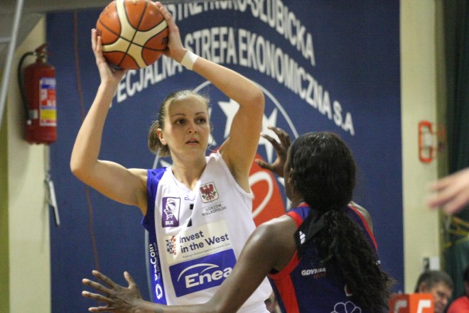 Julia Rytsikowa rozegrała kolejny fantastyczny mecz, zdobywając w Poznaniu 22 punkty