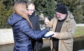 Przekazanie placów budowy przy Łokietka i Garbary