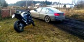 Niebezpieczna szarża na kradzionym motocyklu  