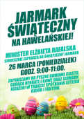 Minister E. Rafalska na świątecznym jarmarku