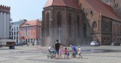 Kurtyny wodne dają w mieście trochę ochłody
