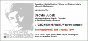 "ZBIGNIEW HERBERT. W stronę wartości"