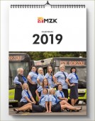 Kalendarz MZK, a tam panie za kierownicą autobusów
