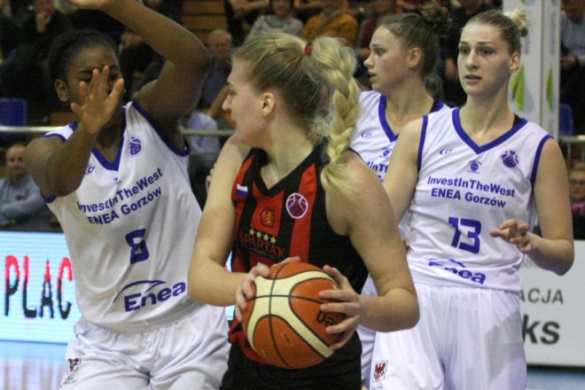 W Gorzowie akademiczki pokonały Spartak 88:76. Liczymy na wygraną także w rewanżu, choć faworytkami są Rosjanki