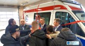 Nowoczesna karetka na wyposażeniu szpitala