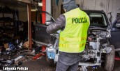 Policjanci zlikwidowali dziuplę samochodową