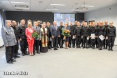 Powitania i pożegnania lubuskich policjantów