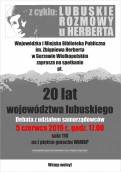 Będą dyskutować o województwie lubuskim