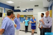 W szpitalu o współpracy z Bad Saarow