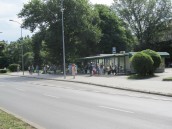 Ławki tylko dla oczekujących na autobusy