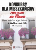 Konkursy „Piękne balkony” i „Domy w ogrodach”
