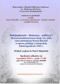 O sporze polskiej i niemieckiej historiografii do 1945 r.