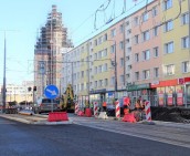 Prace na torowisku tramwajowym nabierają tempa