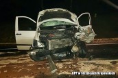 Śmierć na drodze w pierwszym dniu Nowego Roku