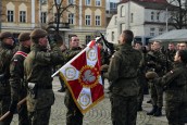 Pierwsza przysięga żołnierzy WOT na Ziemi Lubuskiej