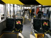 Mniej pasażerów w autobusach miejskich