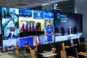 Wideokonferencja z marszałkami i prezydentami miast