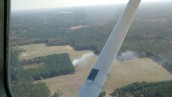 Zagrożone lasy pod ochroną leśników i strażaków