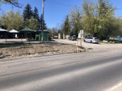 Zamknięcie wjazdu na cmentarz przy Żwirowej