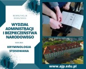 Kryminologia stosowana – studiuj z nami