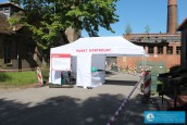 Samochodowy punkt pobierania wymazów