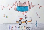 Dzieci wspierają gorzowskich medyków