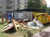 Wysypisko odpadów na gorzowskim Manhattanie