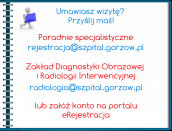 Rejestracja w szpitalnej poradni drogą mailową
