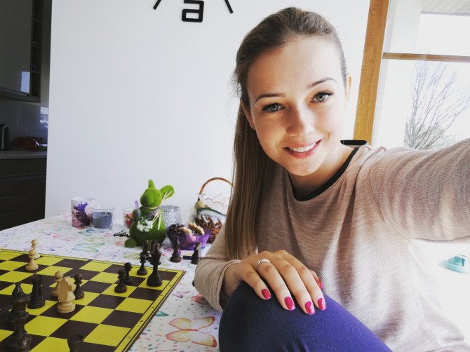Karina Cyfka - nowa mistrzyni Polski w szachach