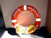 Ukradli koło ratunkowe z bulwaru