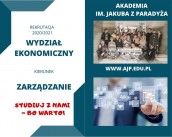 Studiuj zarządzanie w AJP