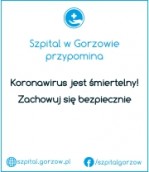 „Koronawirus jest śmiertelny! Zachowuj się bezpiecznie”