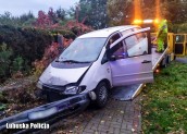 Ucieczkę samochodem zakończył na płocie