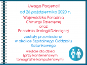 Przychodnia i poradnia w nowym miejscu