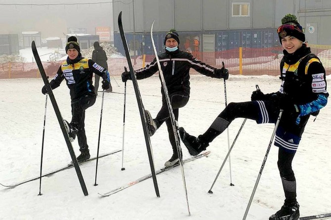 Od lewej: Rafał Karczmarz, Piotr Paluch i Oskar Paluch