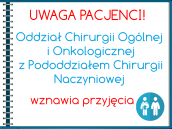 Chirurgia ogólna wraca do pracy