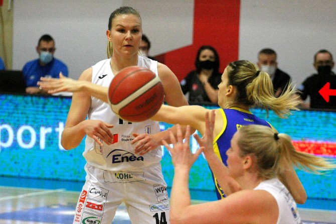 Agnieszka Kaczmarczyk w meczu z Eneą AZS Poznań zdobyła 12 punktów