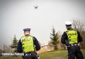 Policyjny dron w trosce o bezpieczeństwo