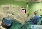 Pierwsza operacja  robotem da Vinci