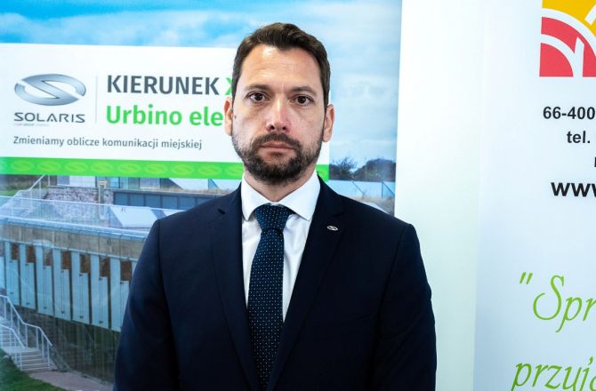 Wiceprezes ds. sprzedaży w Solarisie - Petros Spinaris