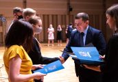 Najzdolniejsi uczniowie nagrodzeni przez prezydenta