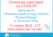 Szczepionki czekają na chętnych