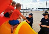 Bądź bezpieczny na plaży. Wspólne działania służb
