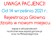 Rejestracja główna w nowym miejscu