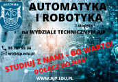 Automatyka i robotyka - rozwija pasję i zainteresowania