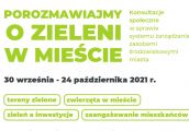 Zielone konsultacje: trwa nabór na warsztaty