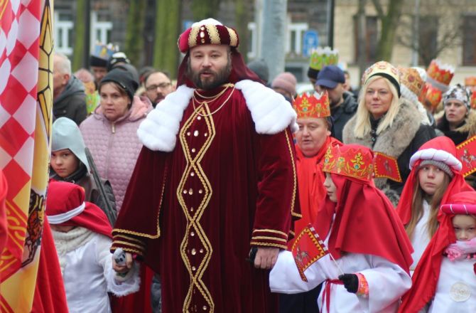 Stanisław Lewandowski podczas Orszaku Trzech Króli