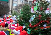 Jabłka za przystrojenie choinek